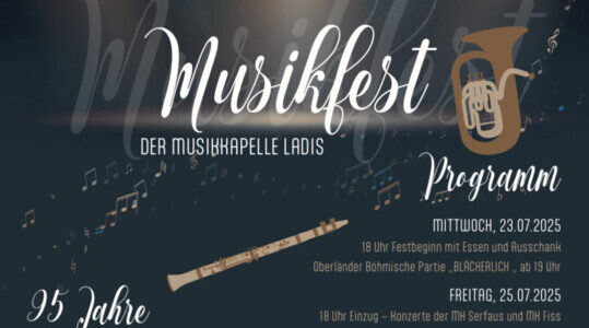 Musikfest 95 Jahre Musikkapelle Ladis